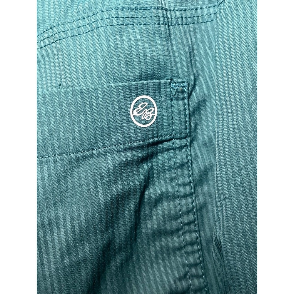 Eddie Bauer XL Teal Pull On Jogger Pants Travel Hiking Active Lightweight Women - Picture 3 of 10